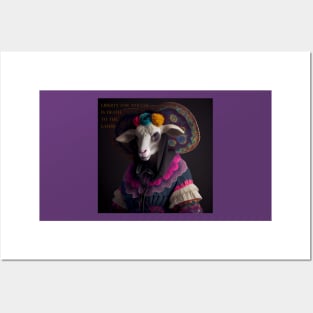 Catrina the Sheep Posters and Art